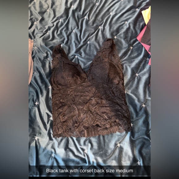 Corset back tank - Picture 1 of 1